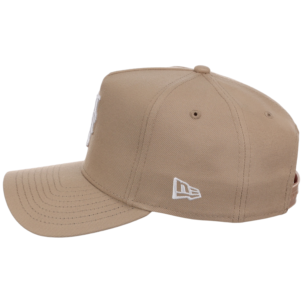 New York Mets Women's New Era 9FORTY Camel A-Frame