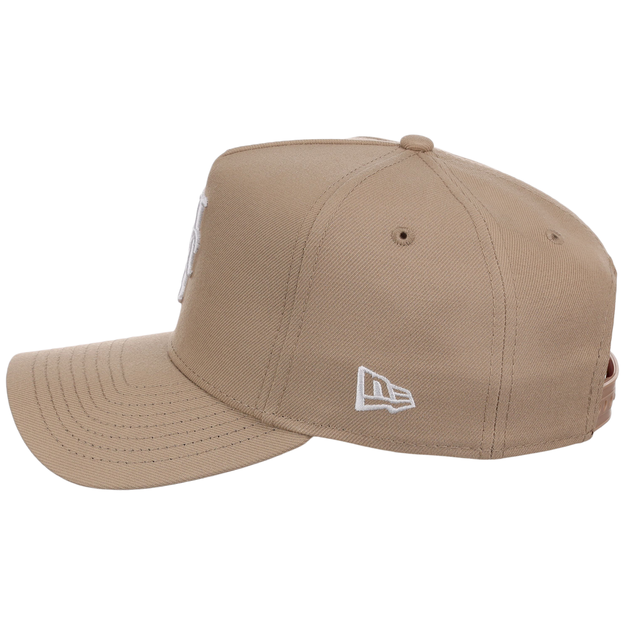 New York Mets Women's New Era 9FORTY Camel A-Frame