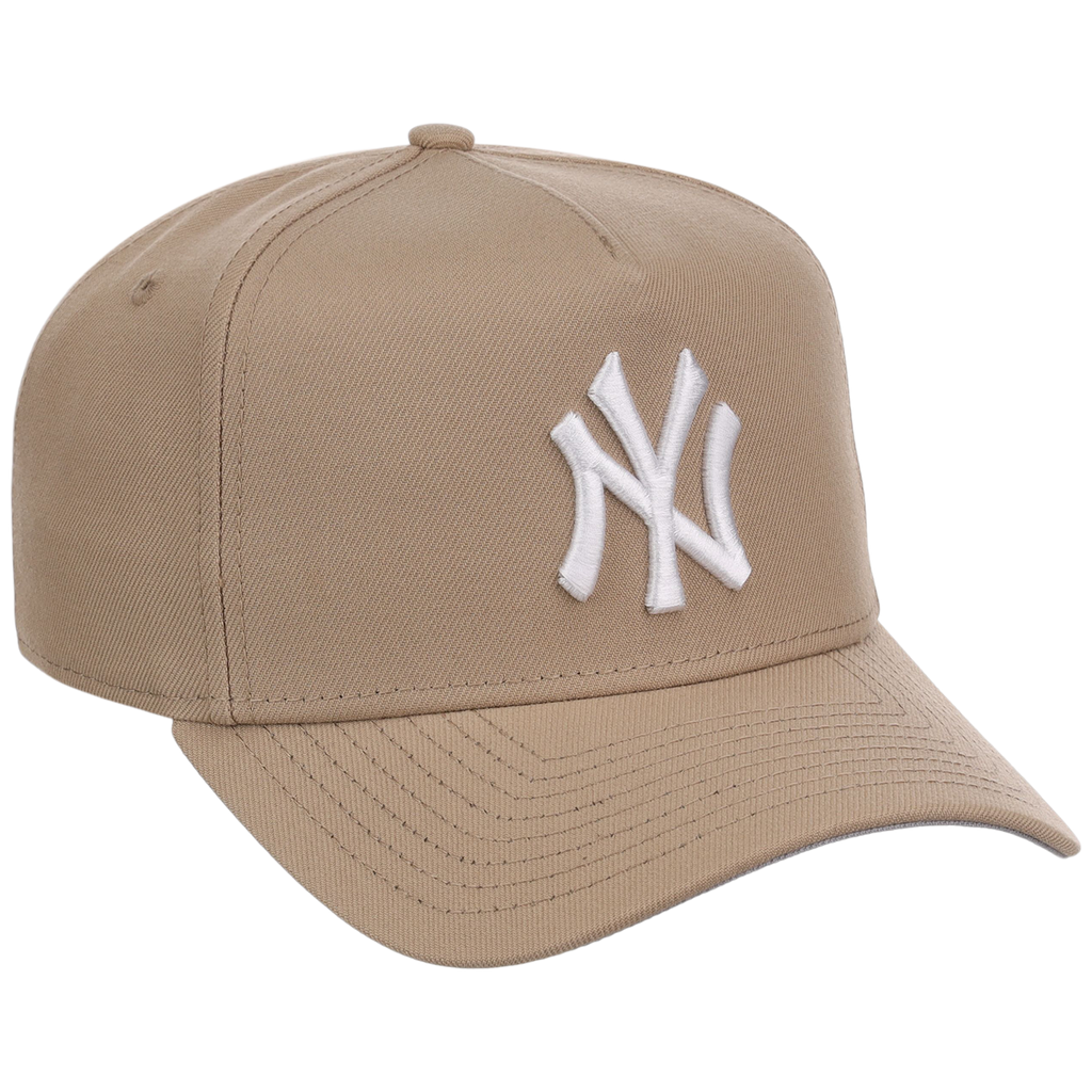 New York Yankees Women's New Era 9FORTY Camel A-Frame