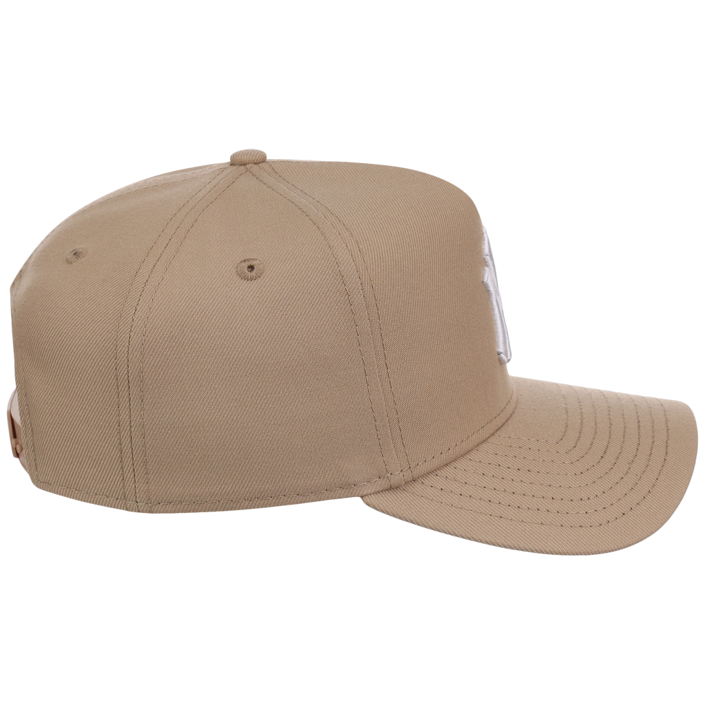 New York Yankees Women's New Era 9FORTY Camel A-Frame