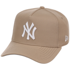 New York Yankees Women's New Era 9FORTY Camel A-Frame
