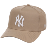 New York Yankees Women's New Era 9FORTY Camel A-Frame