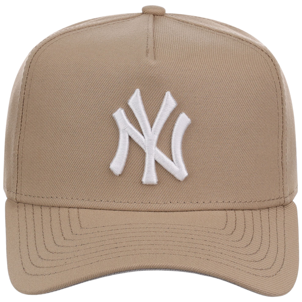 New York Yankees Women's New Era 9FORTY Camel A-Frame