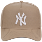 New York Yankees Women's New Era 9FORTY Camel A-Frame
