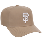 San Francisco Giants Women's New Era 9FORTY Camel A-Frame