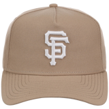 San Francisco Giants Women's New Era 9FORTY Camel A-Frame