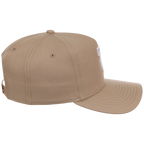 Texas Rangers Women's New Era 9FORTY Camel A-Frame