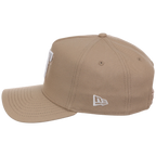 Texas Rangers Women's New Era 9FORTY Camel A-Frame