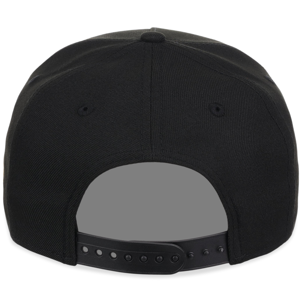 Atlanta Braves Women's New Era 9FORTY Black x Cheetah A-Frame