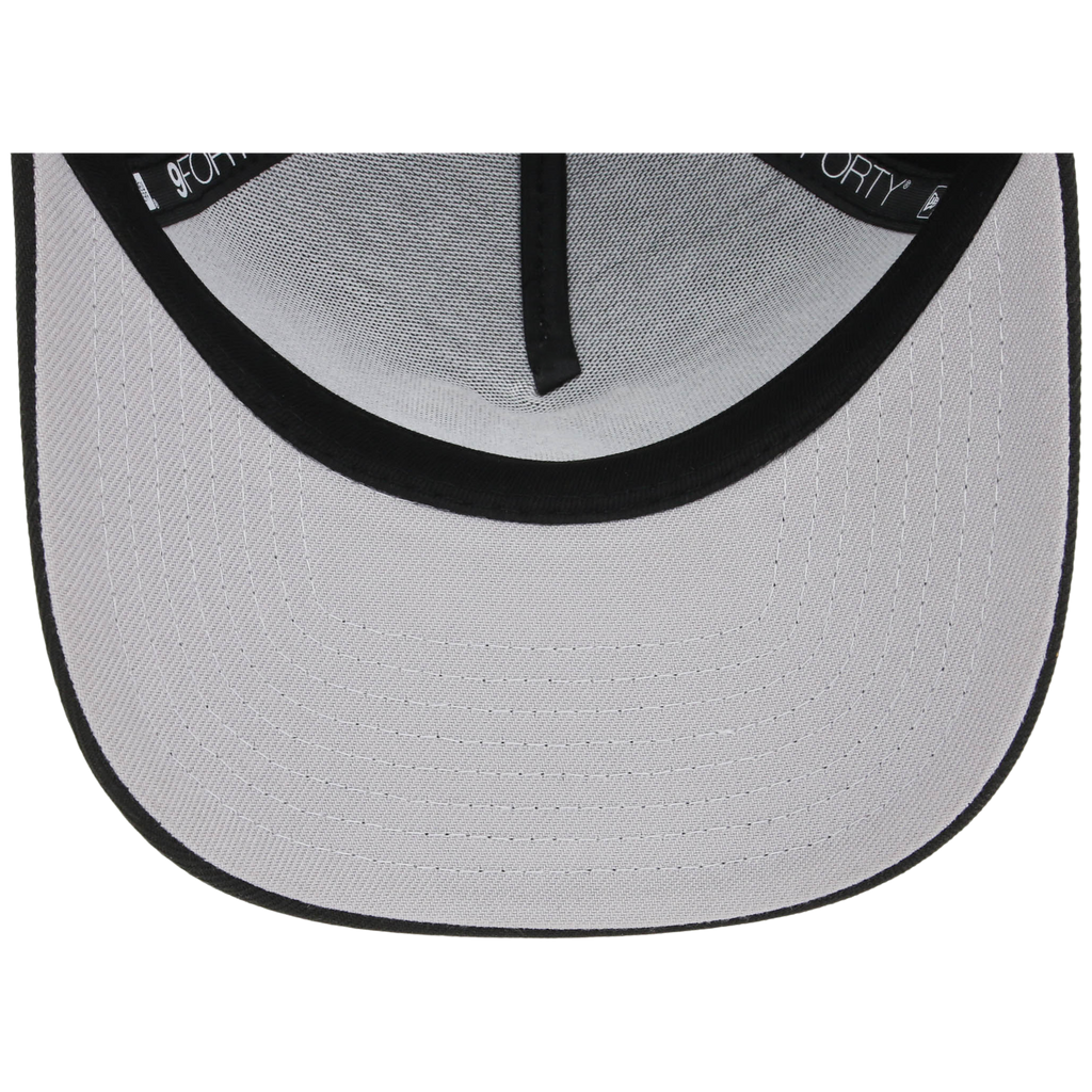 Atlanta Braves Women's New Era 9FORTY Black x Cheetah A-Frame