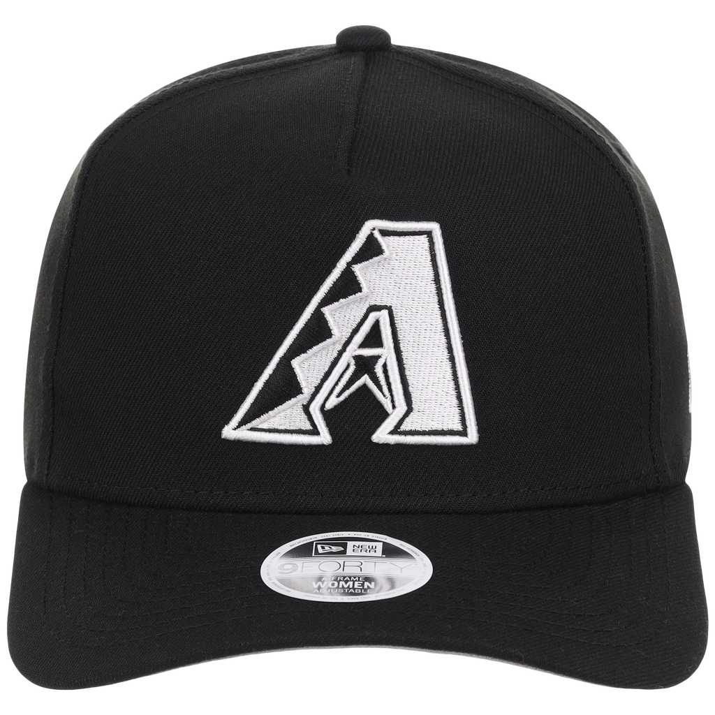 Arizona DiamondBacks Women's New Era 9FORTY Black A-Frame