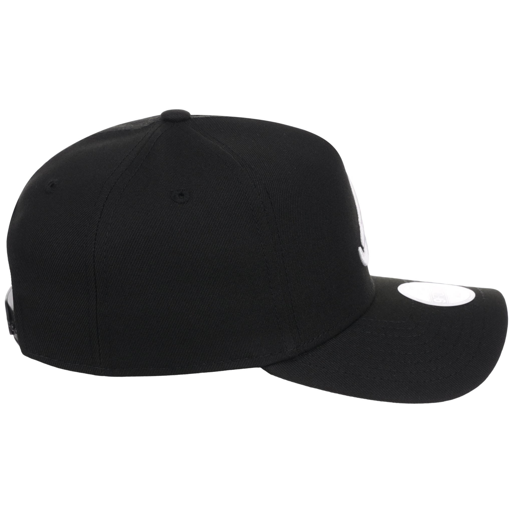 Atlanta Braves Women's New Era 9FORTY Black A-Frame