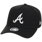 Atlanta Braves Women's New Era 9FORTY Black A-Frame