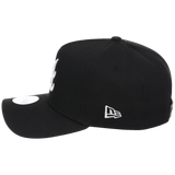 Atlanta Braves Women's New Era 9FORTY Black A-Frame