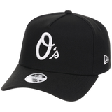 Baltimore Orioles Women's New Era 9FORTY Black A-Frame