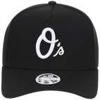 Baltimore Orioles Women's New Era 9FORTY Black A-Frame