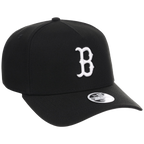 Boston Red Sox Women's New Era 9FORTY Black A-Frame