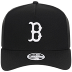 Boston Red Sox Women's New Era 9FORTY Black A-Frame