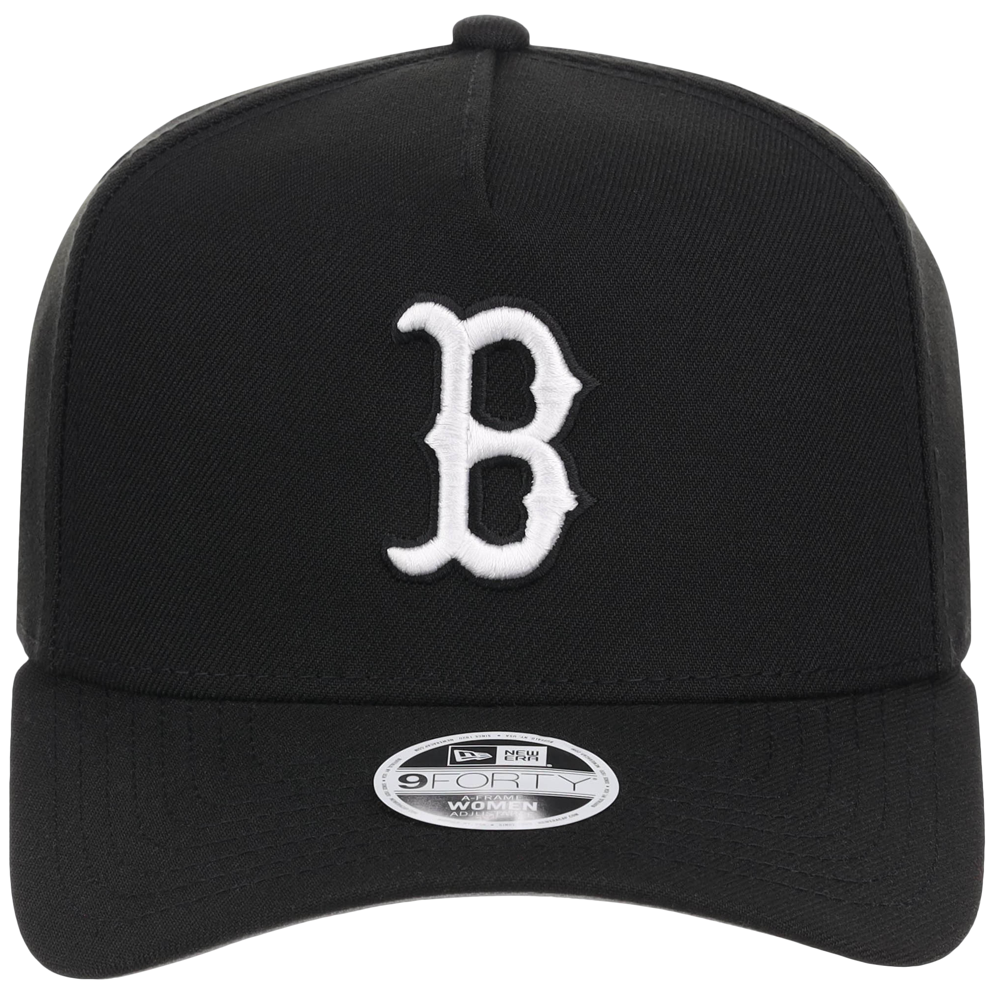 Boston Red Sox Women's New Era 9FORTY Black A-Frame