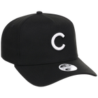 Chicago Cubs Women's New Era 9FORTY Black A-Frame