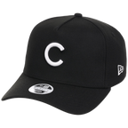 Chicago Cubs Women's New Era 9FORTY Black A-Frame