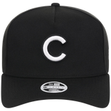 Chicago Cubs Women's New Era 9FORTY Black A-Frame