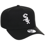 Chicago White Sox Women's New Era 9FORTY Black A-Frame