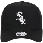 Chicago White Sox Women's New Era 9FORTY Black A-Frame