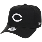 Cincinnati Reds Women's New Era 9FORTY Black A-Frame