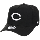 Cincinnati Reds Women's New Era 9FORTY Black A-Frame