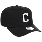 Cleveland Guardians Women's New Era 9FORTY Black A-Frame