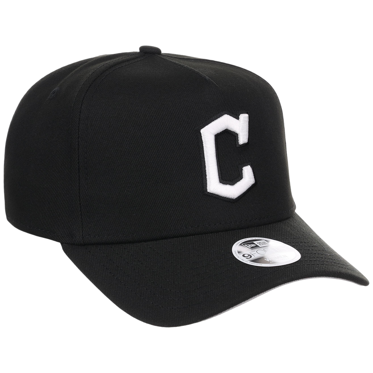 Cleveland Guardians Women's New Era 9FORTY Black A-Frame