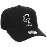Colorado Rockies Women's New Era 9FORTY Black A-Frame