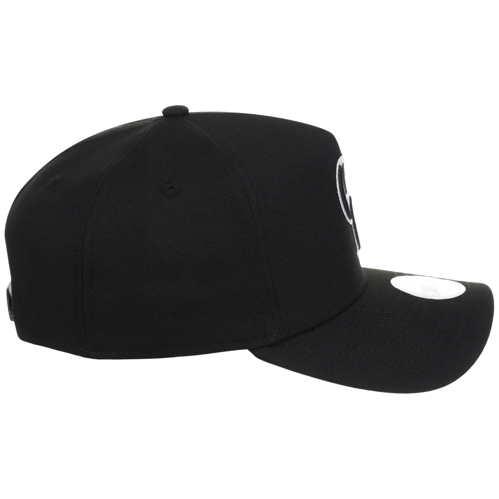 Colorado Rockies Women's New Era 9FORTY Black A-Frame