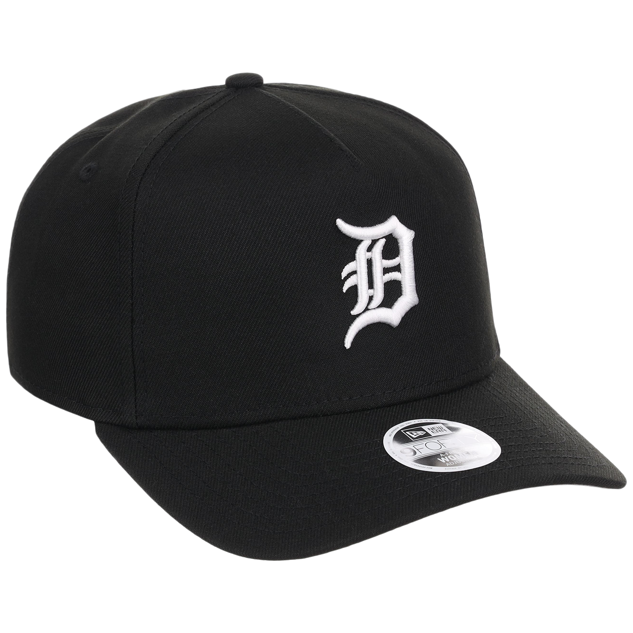 Detroit Tigers Women's New Era 9FORTY Black A-Frame