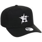 Houston Astros Women's New Era 9FORTY Black A-Frame
