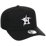 Houston Astros Women's New Era 9FORTY Black A-Frame