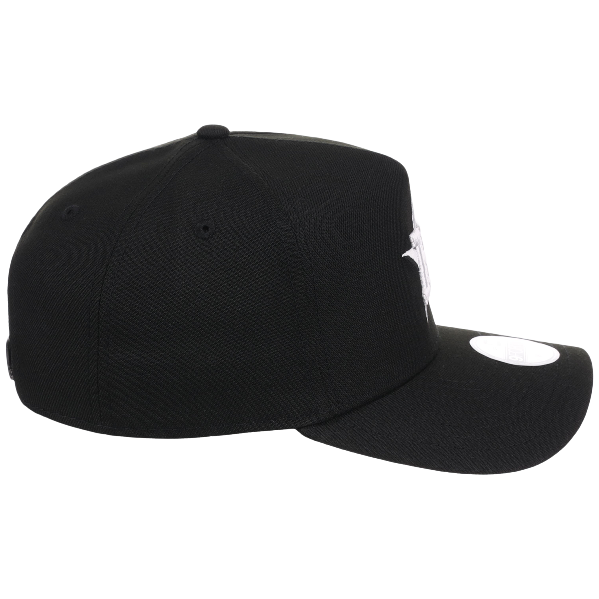 Houston Astros Women's New Era 9FORTY Black A-Frame