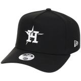 Houston Astros Women's New Era 9FORTY Black A-Frame