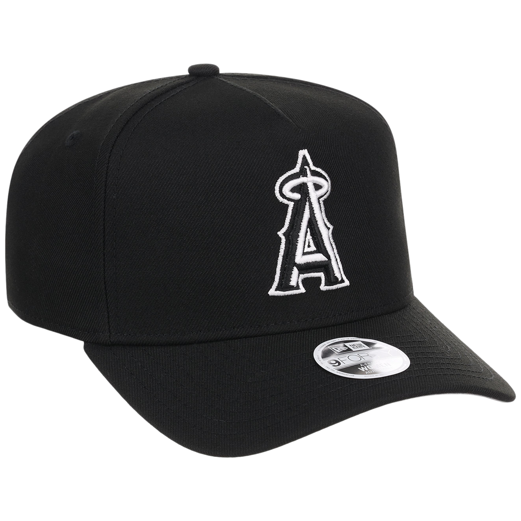 Los Angeles Angels Women's New Era 9FORTY Black A-Frame