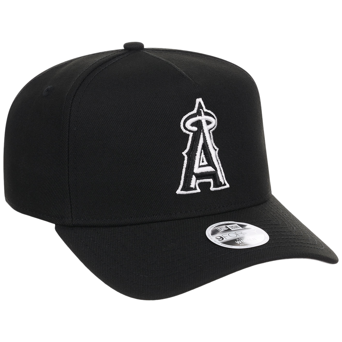 Los Angeles Angels Women's New Era 9FORTY Black A-Frame