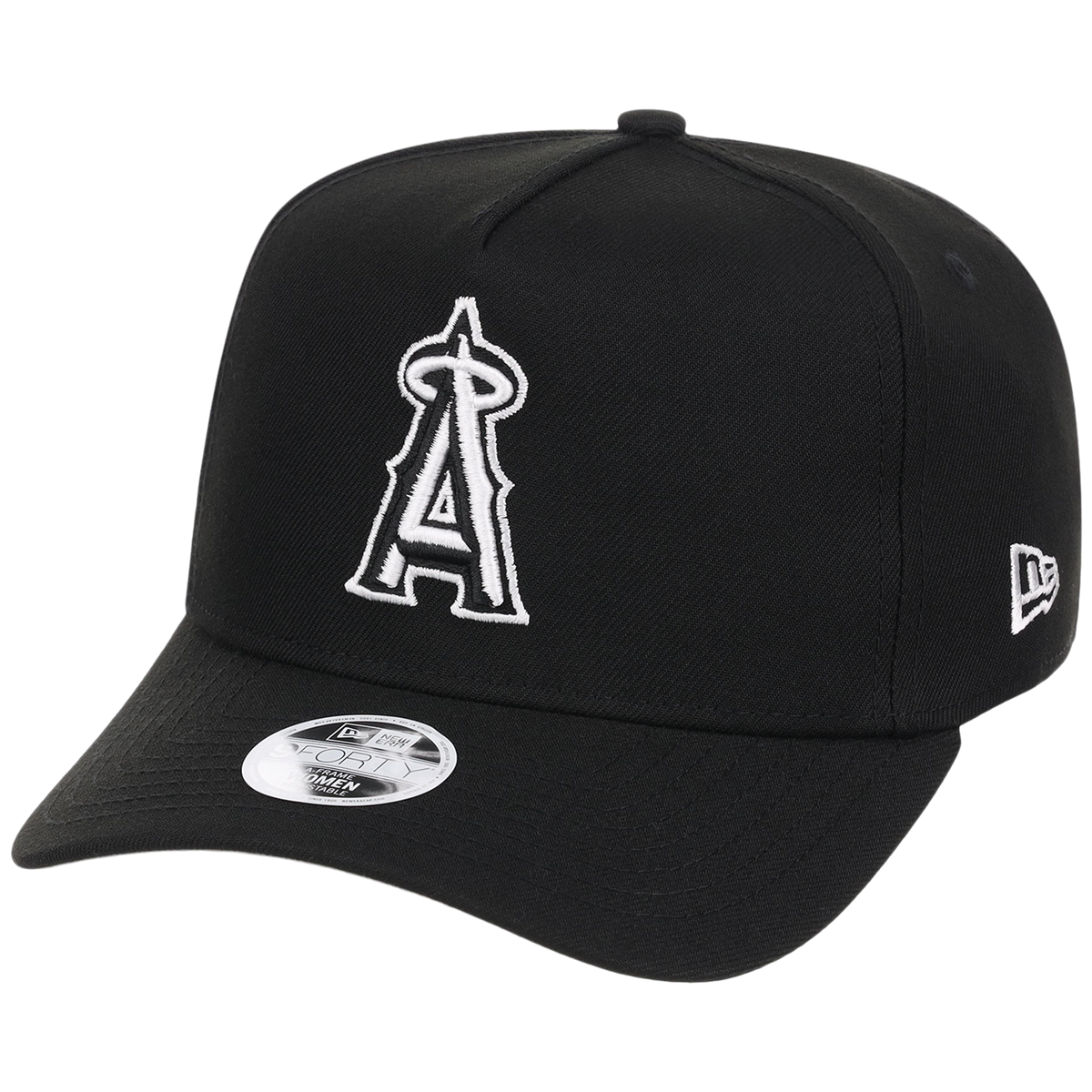 Los Angeles Angels Women's New Era 9FORTY Black A-Frame