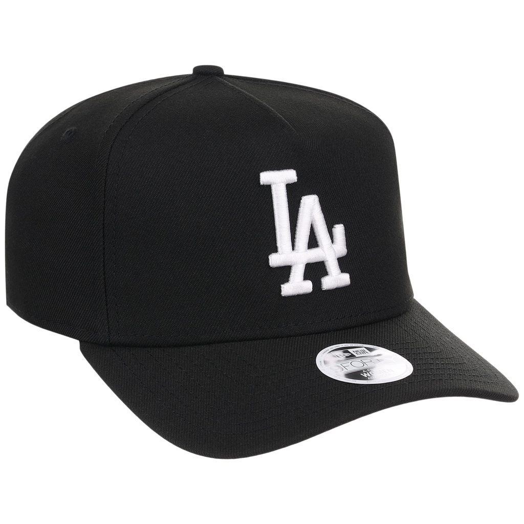 Los Angeles Dodgers Women's New Era 9FORTY Black A-Frame