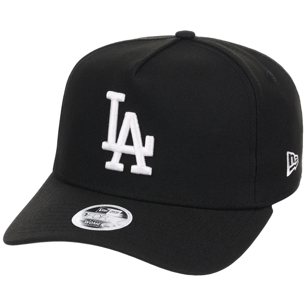 Los Angeles Dodgers Women's New Era 9FORTY Black A-Frame