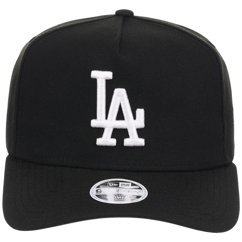 Los Angeles Dodgers Women's New Era 9FORTY Black A-Frame