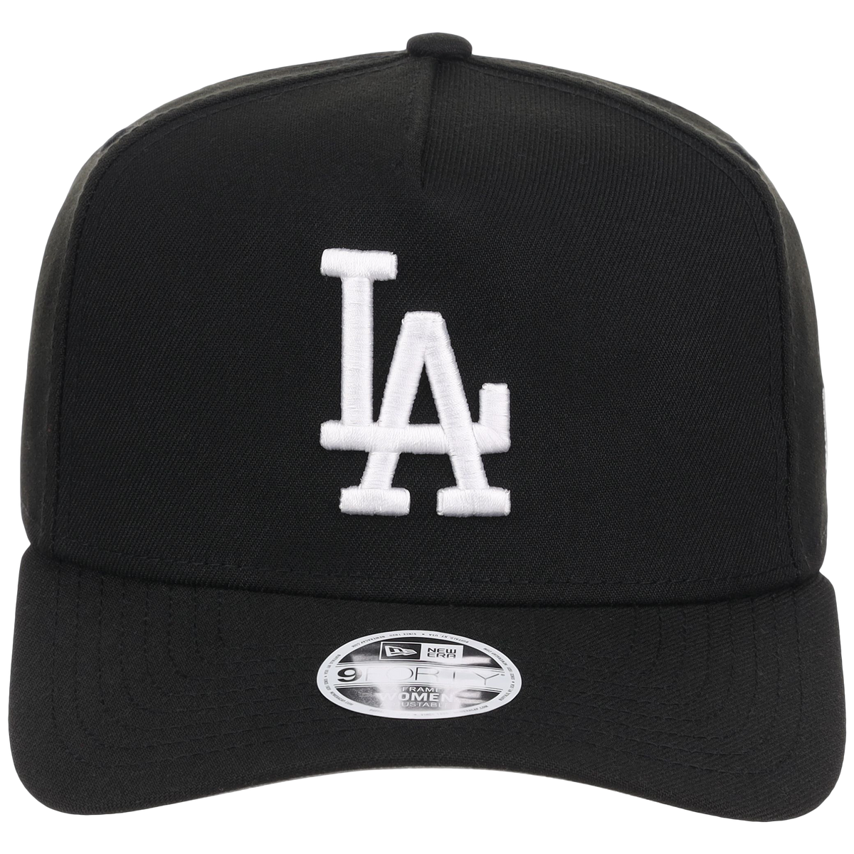 Los Angeles Dodgers Women's New Era 9FORTY Black A-Frame