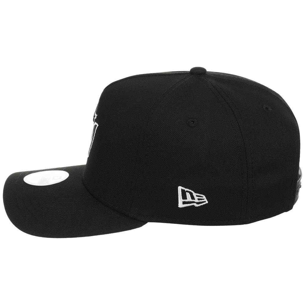 Miami Marlins Women's New Era 9FORTY Black A-Frame