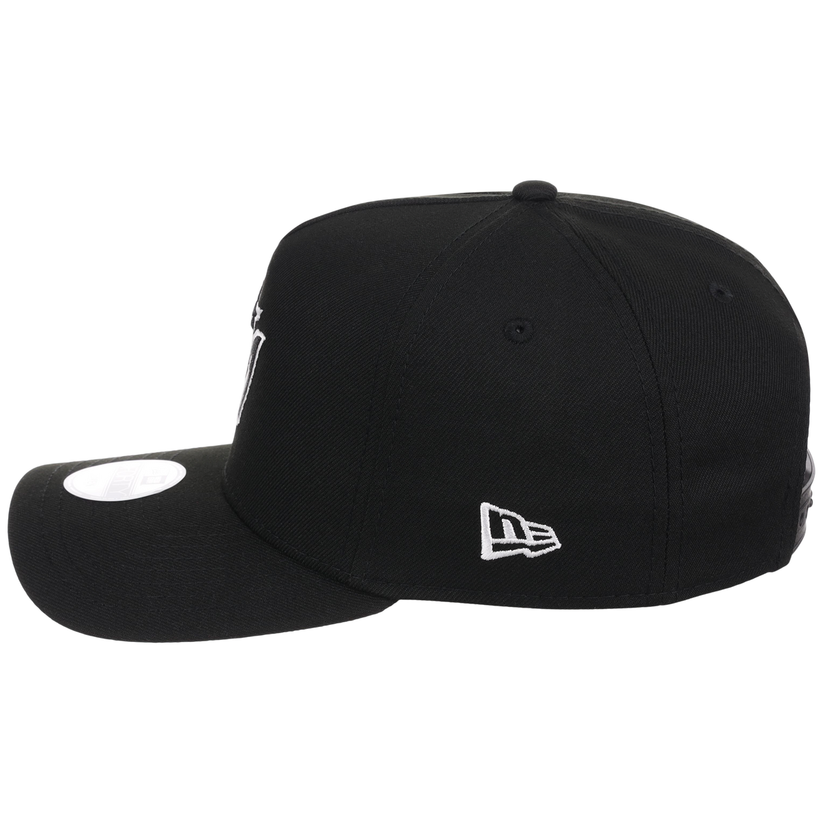 Miami Marlins Women's New Era 9FORTY Black A-Frame