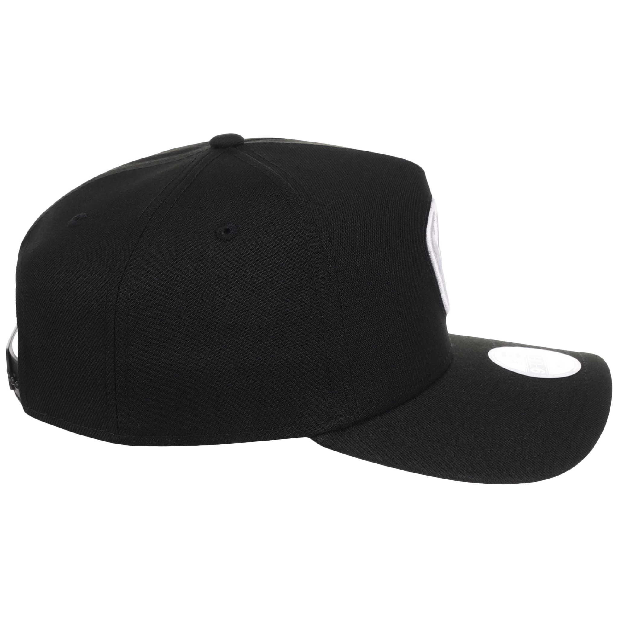 Milwaukee Brewers Women's New Era 9FORTY Black A-Frame
