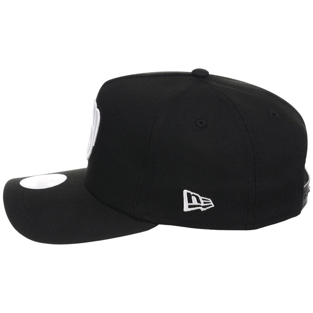 Milwaukee Brewers Women's New Era 9FORTY Black A-Frame
